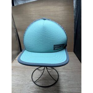 Patagonia Duckbill Tracker Hat Outdoor Running Trail Cap Blue